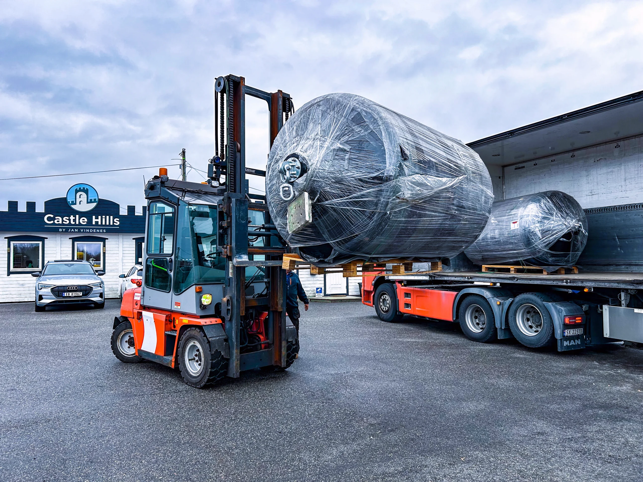 Large Foam-Filled Fenders Delivered for an Offshore Project